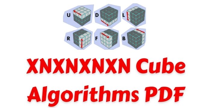 XNXNXNXN Cube Algorithms PDF 1 XNXNXNXN Cube Algorithms PDF