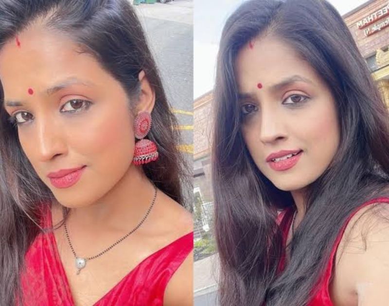 kanishka4 टीवी एक्ट्रेस कनिष्का सोनी ने की खुद से शादी के फोटो किए शेयर, एक यूजर्स ने पूछा - सेक्स कैसे करेंगी